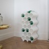 Επιτραπέζια Κάβα Μπουκαλιών Set Up Λευκή   - Επεκτάσιμη Θερμοπλαστική- Koziol - 3596525 Οικιακά - Είδη Σπιτιού